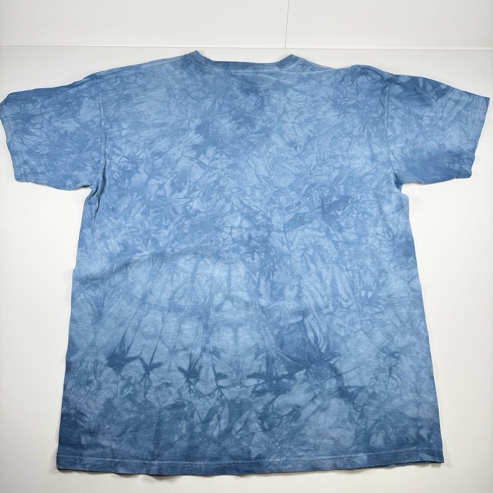 intage The Mountain Polar Bear Family T Shirt XXL Blue Tie Dye USA 1999 - Picture 6 of 6